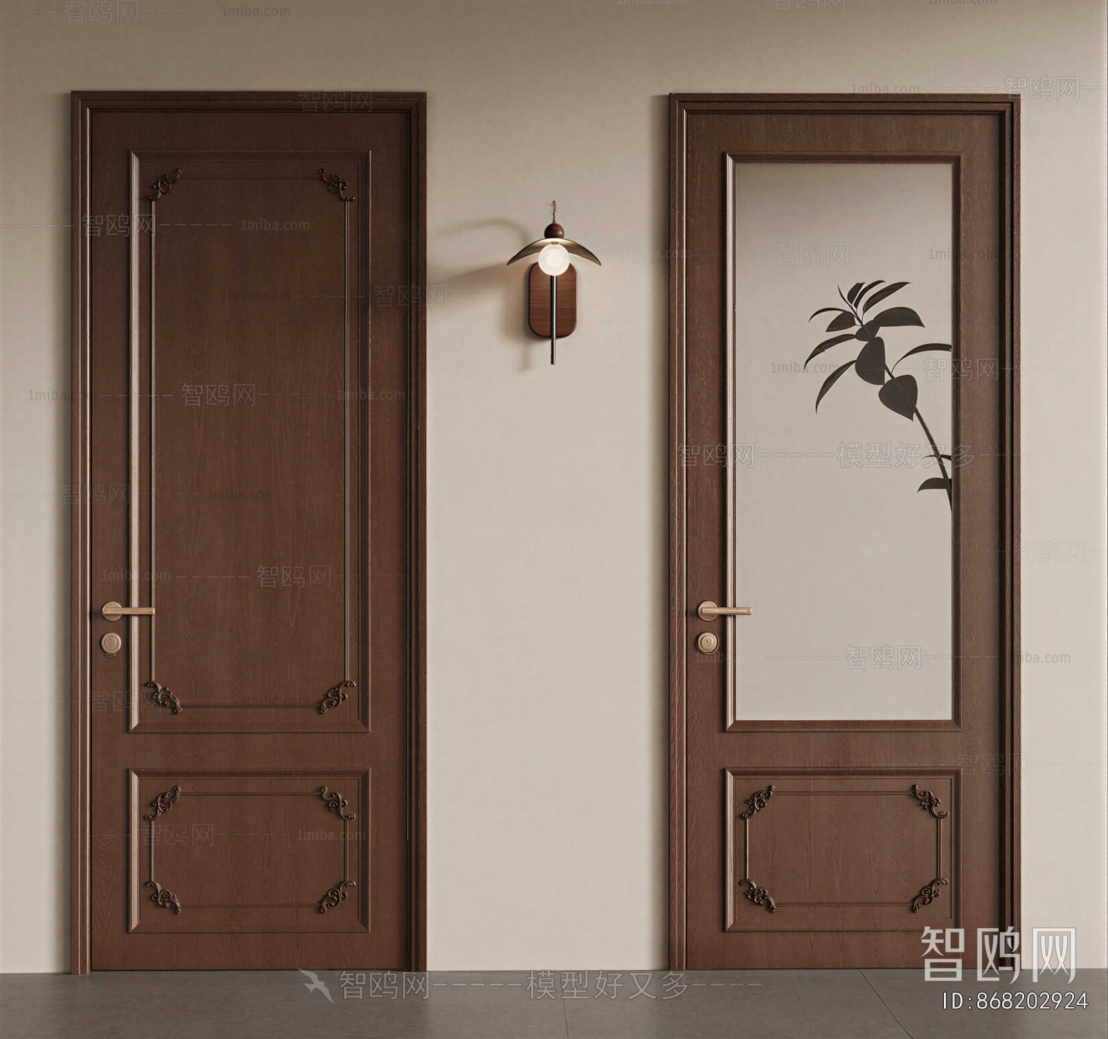 French Style Single Door