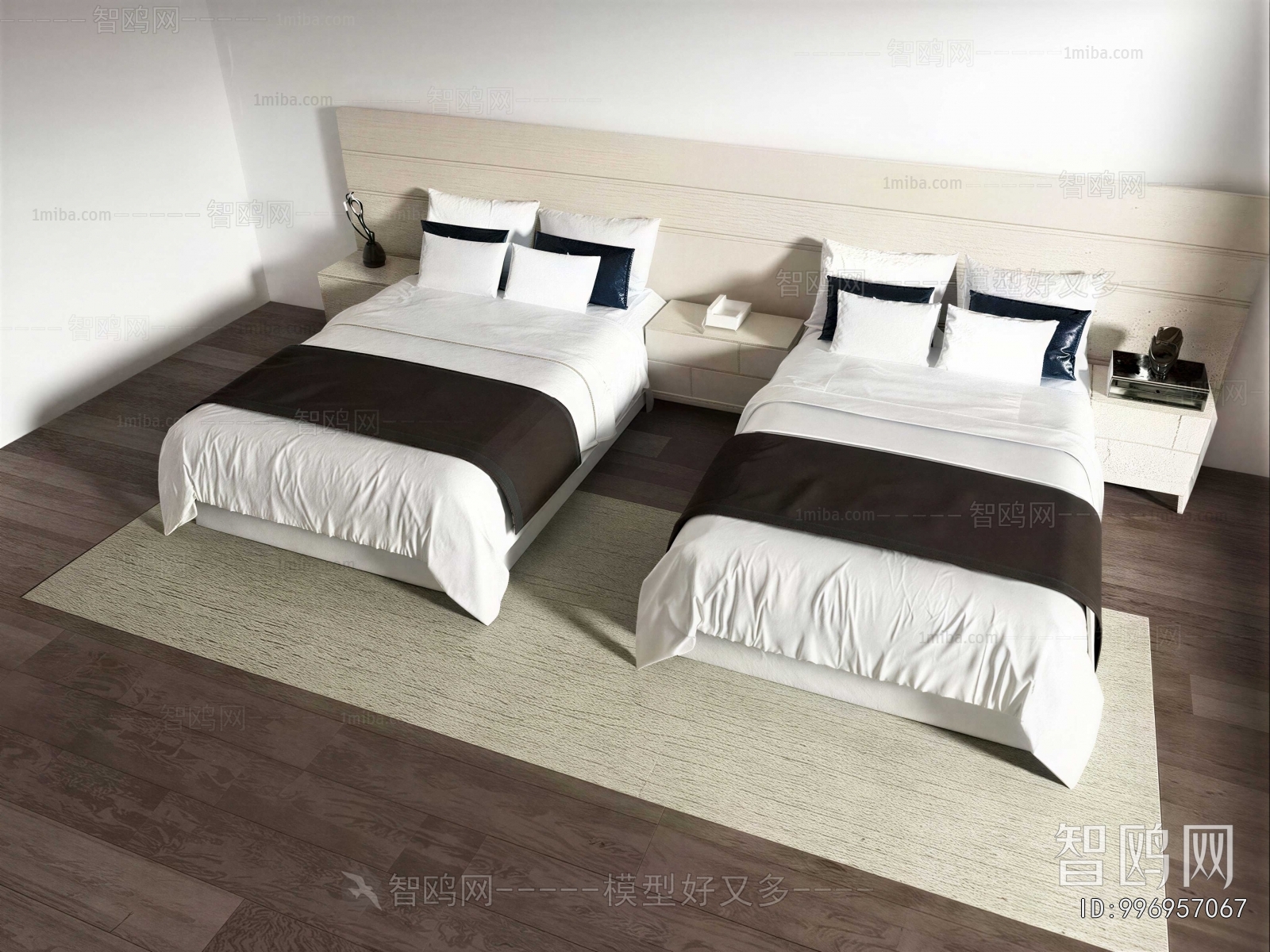 Modern Double Bed