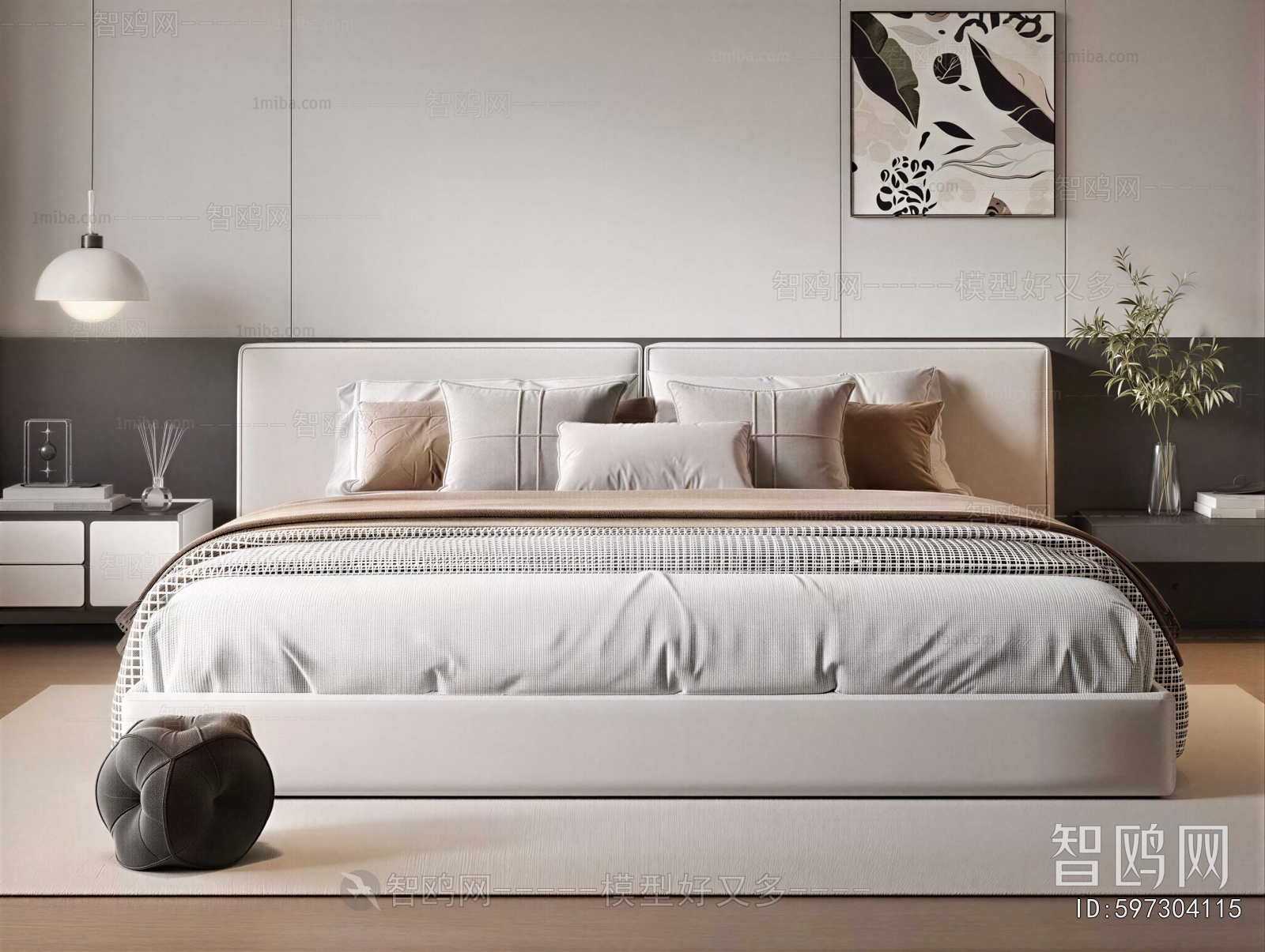 Modern Double Bed