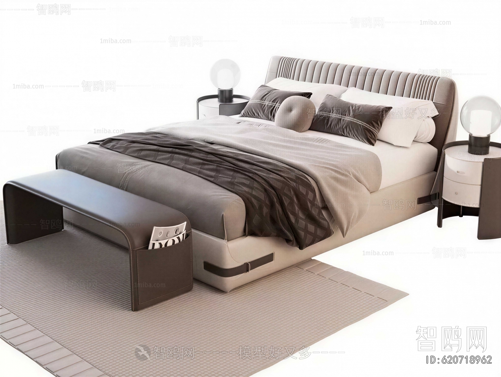 Modern Double Bed