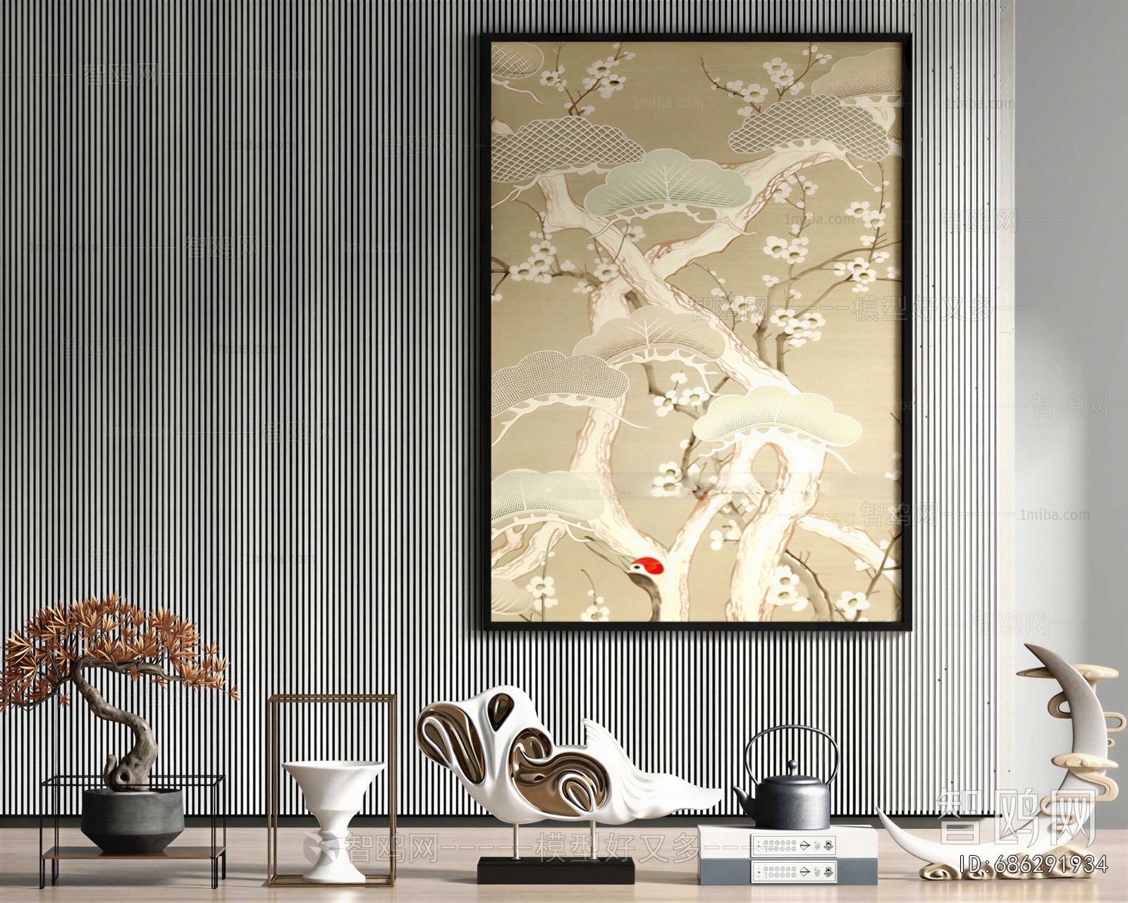 New Chinese Style Decorative Set