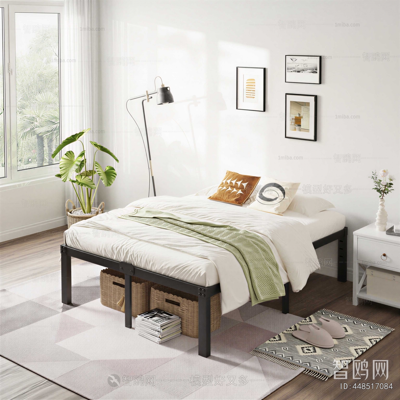 Modern Double Bed
