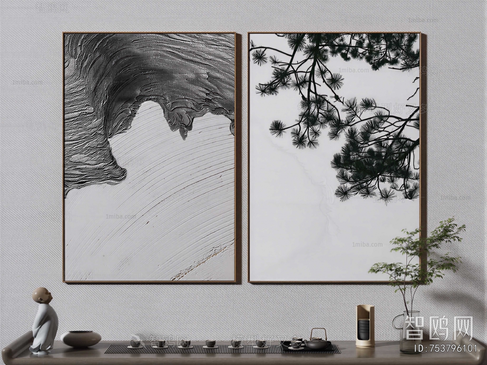 New Chinese Style Painting