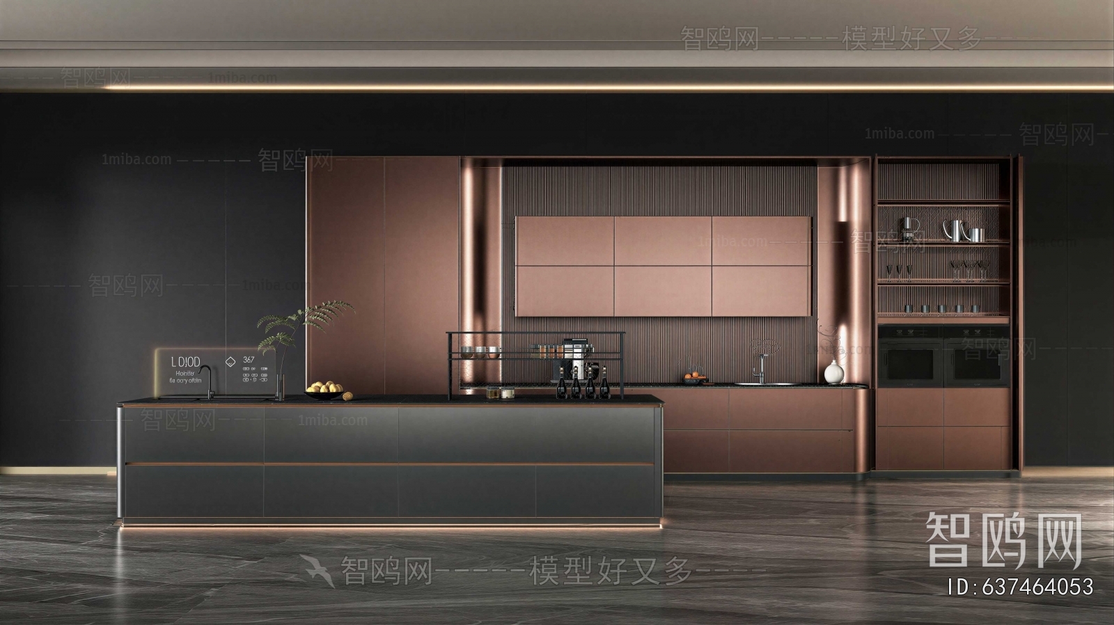 Modern Open Kitchen