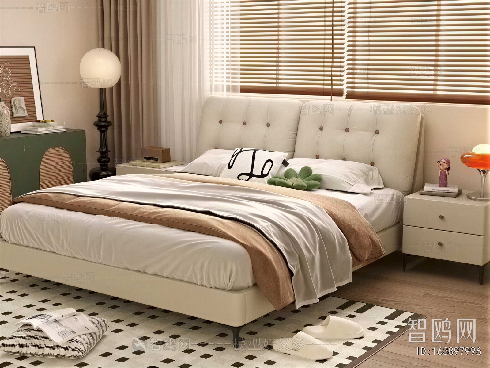 Modern Double Bed