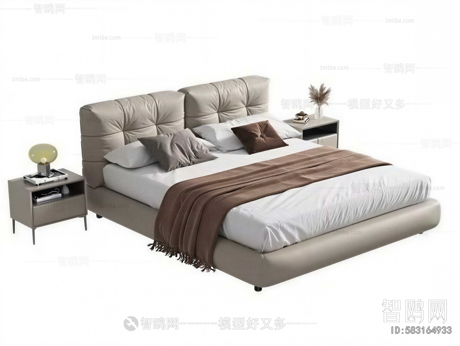 Modern Double Bed