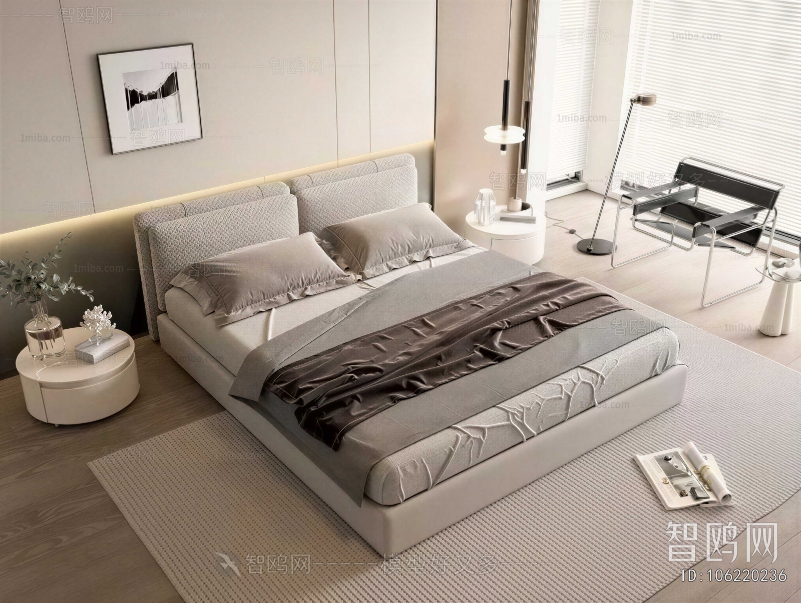 Modern Double Bed