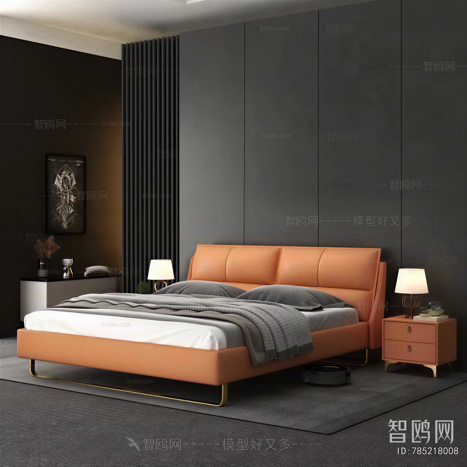 Modern Double Bed