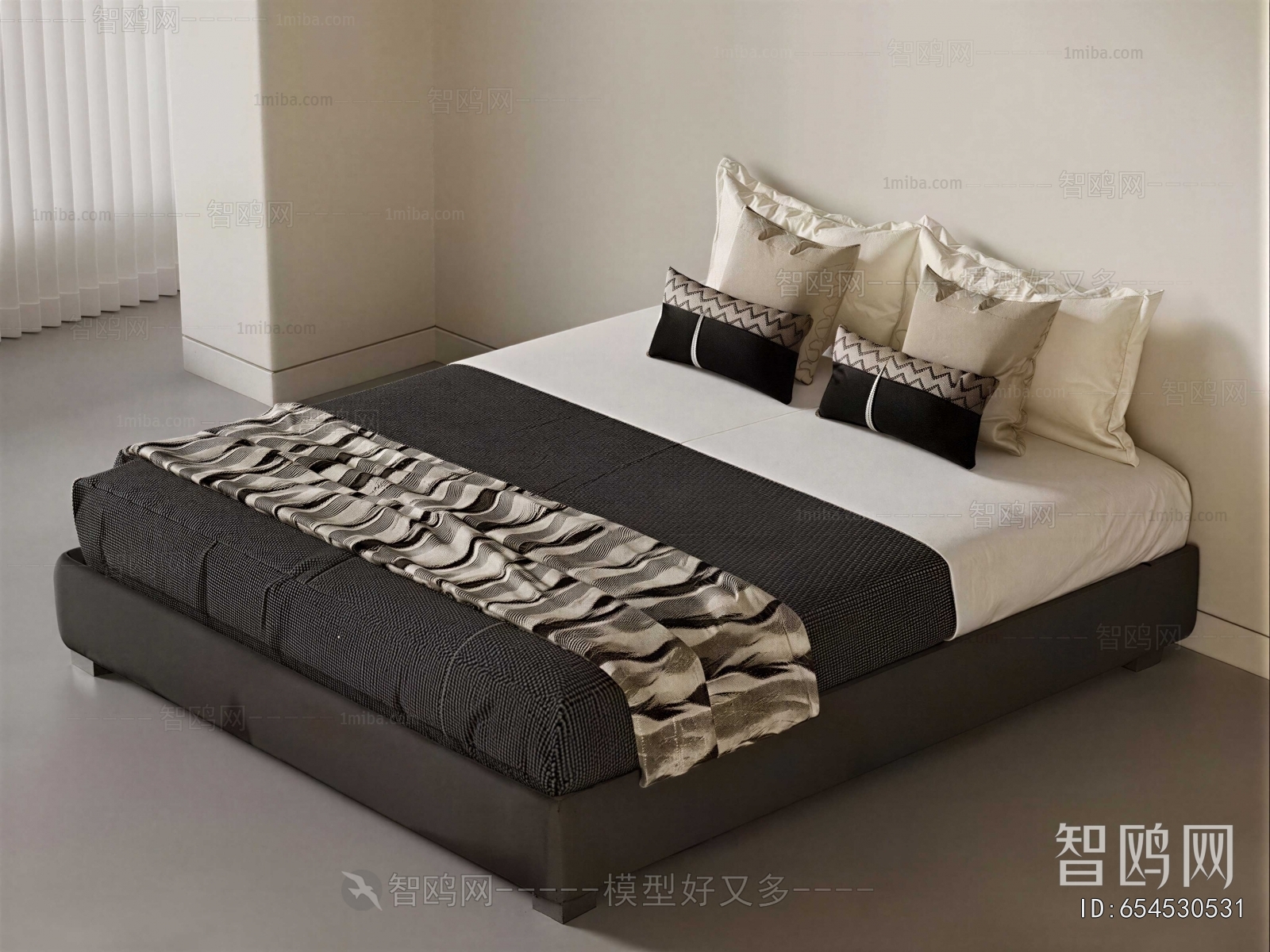 Modern Double Bed