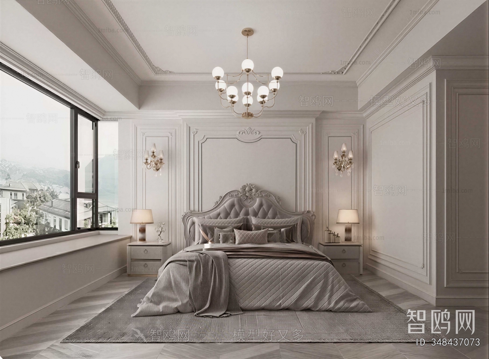 American Style Bedroom