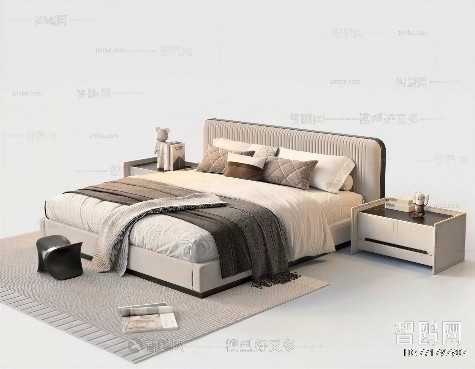 Modern Double Bed