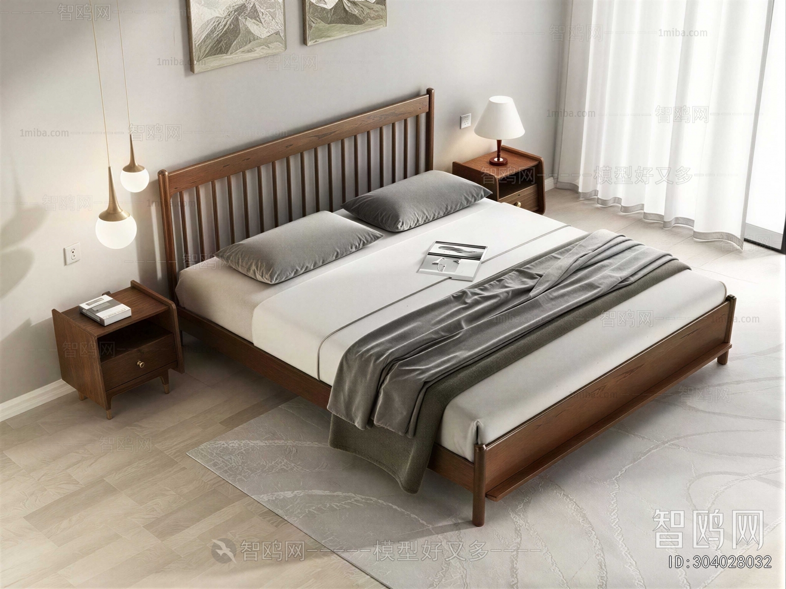 Modern Double Bed