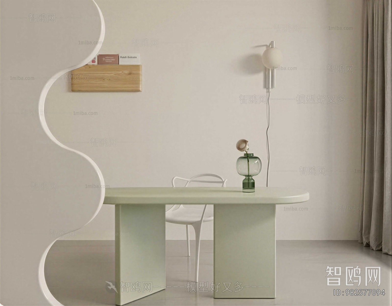 Modern Computer Desk And Chair