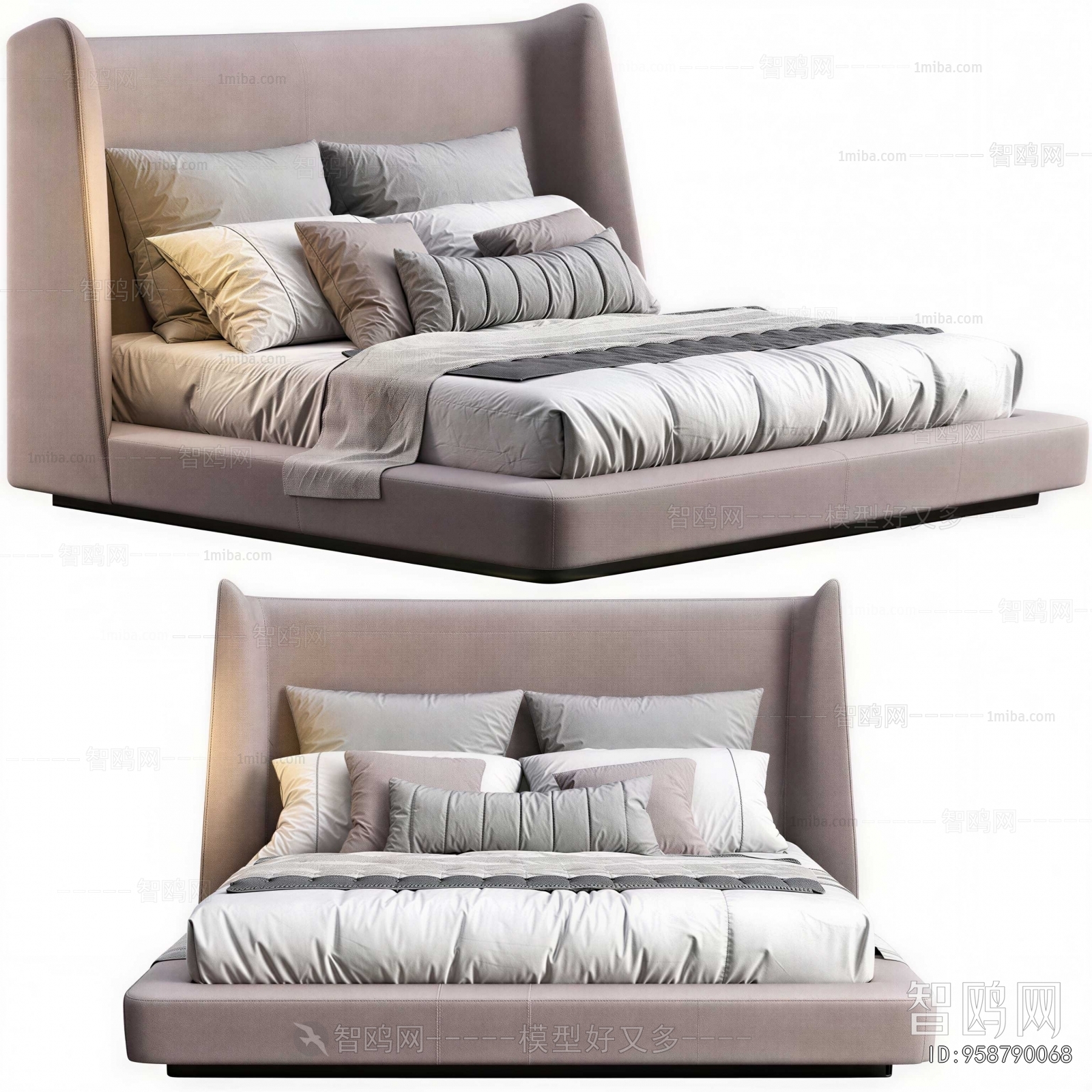 Modern Double Bed