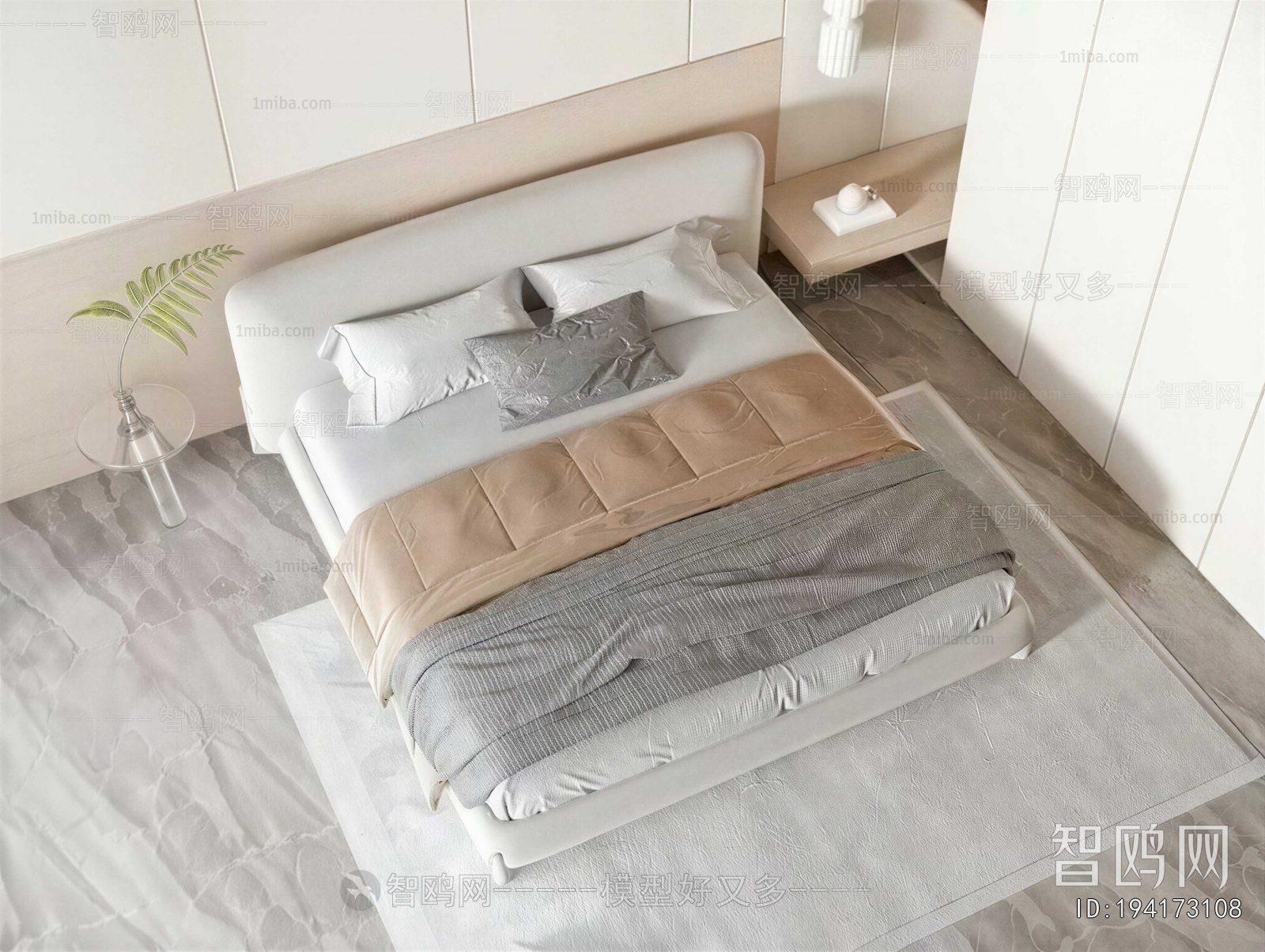 Modern Double Bed