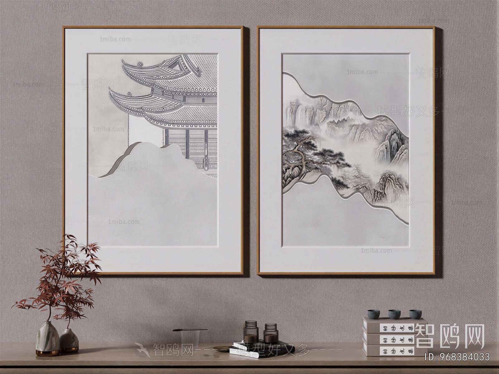 New Chinese Style Painting