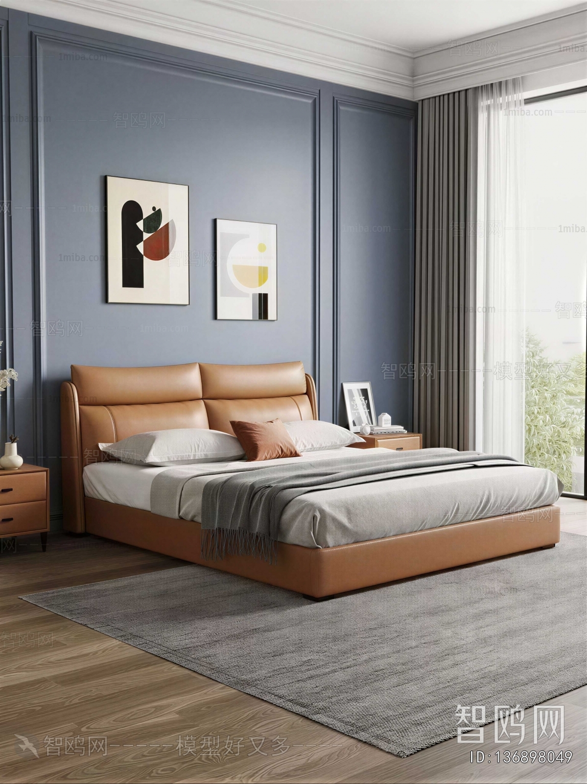 Modern Double Bed