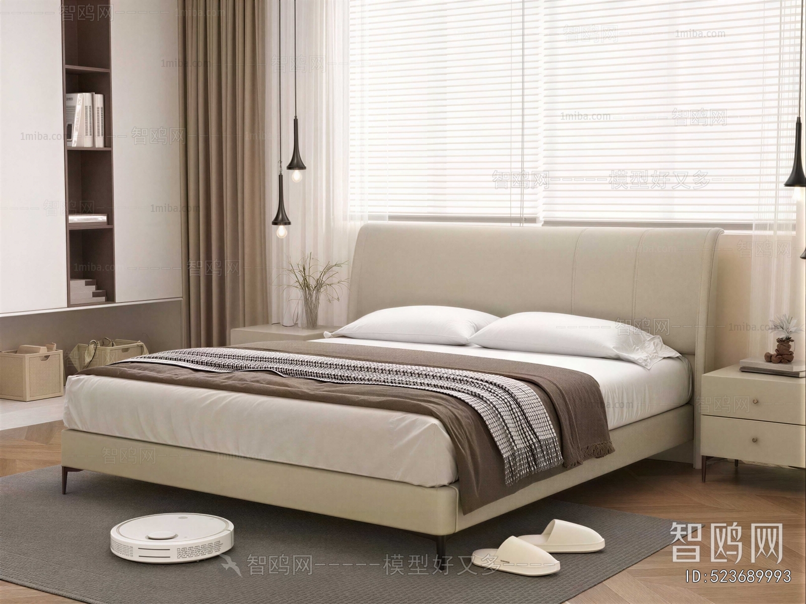 Modern Double Bed