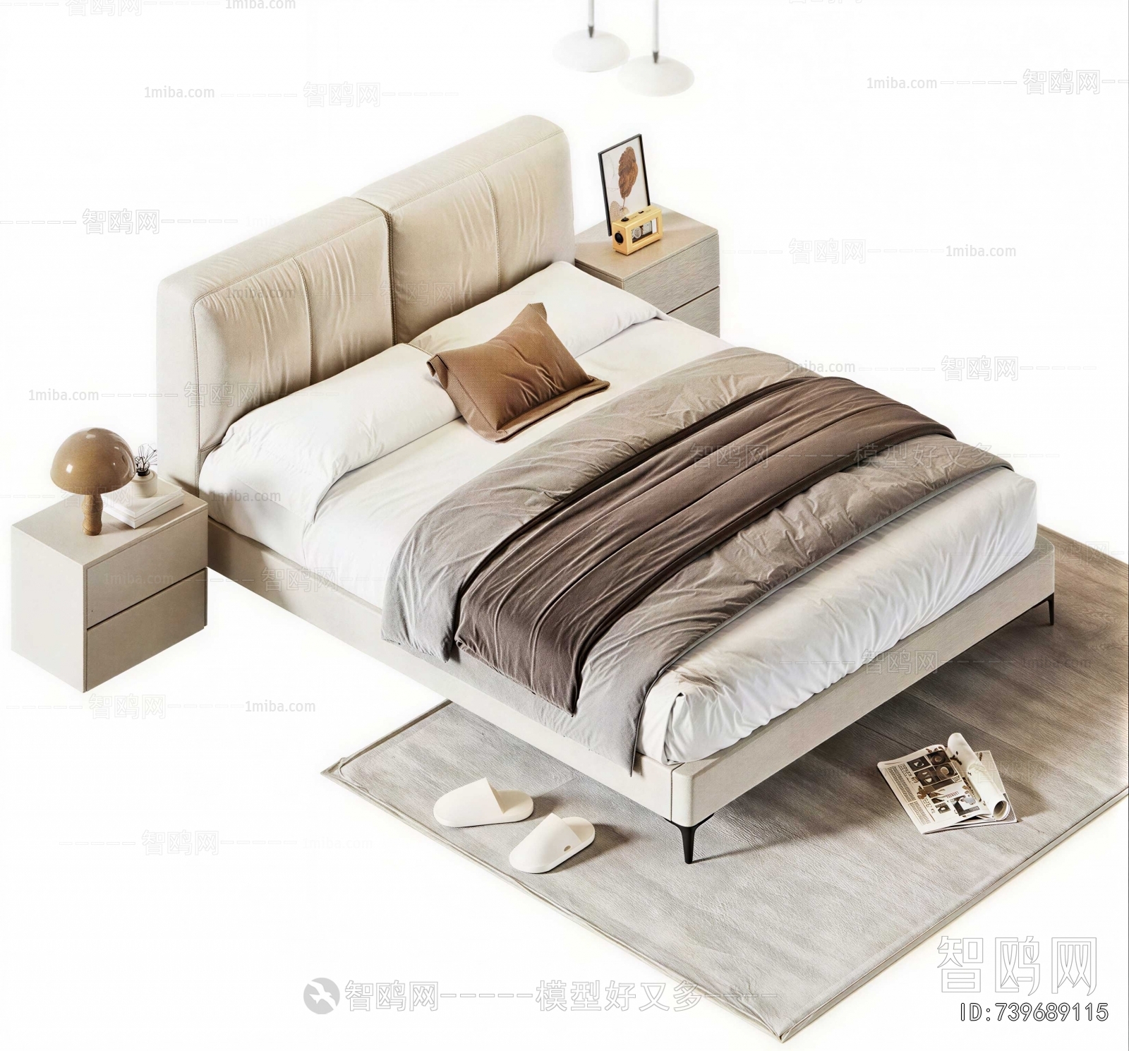 Modern Double Bed