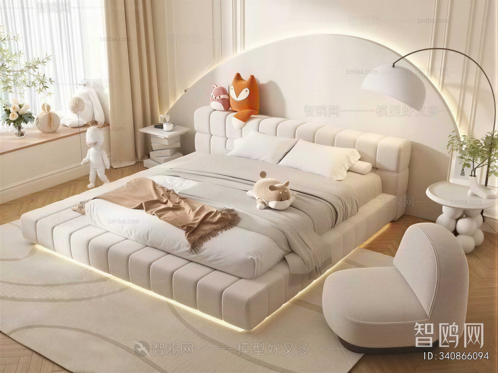 Modern Double Bed