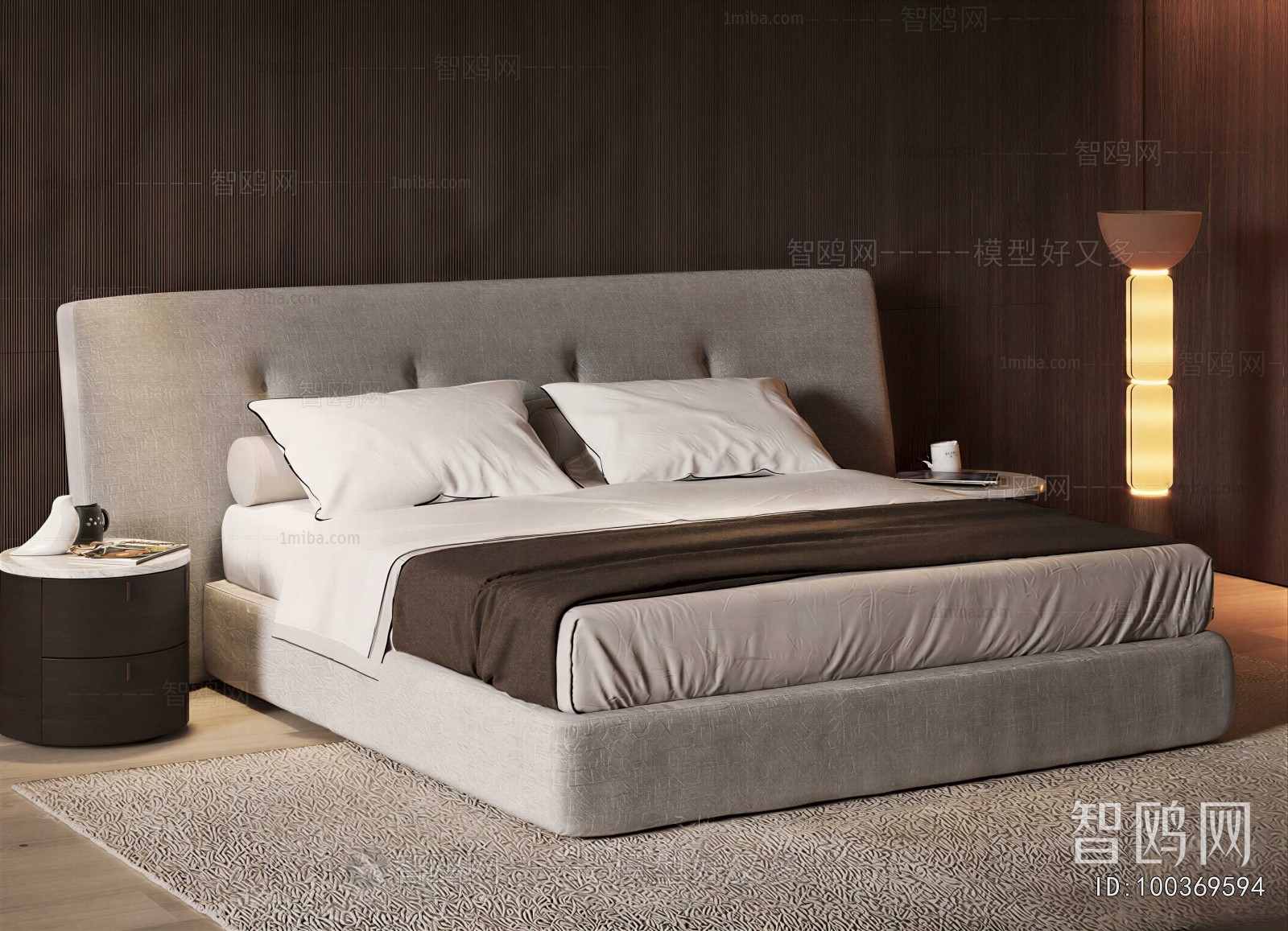 Modern Double Bed