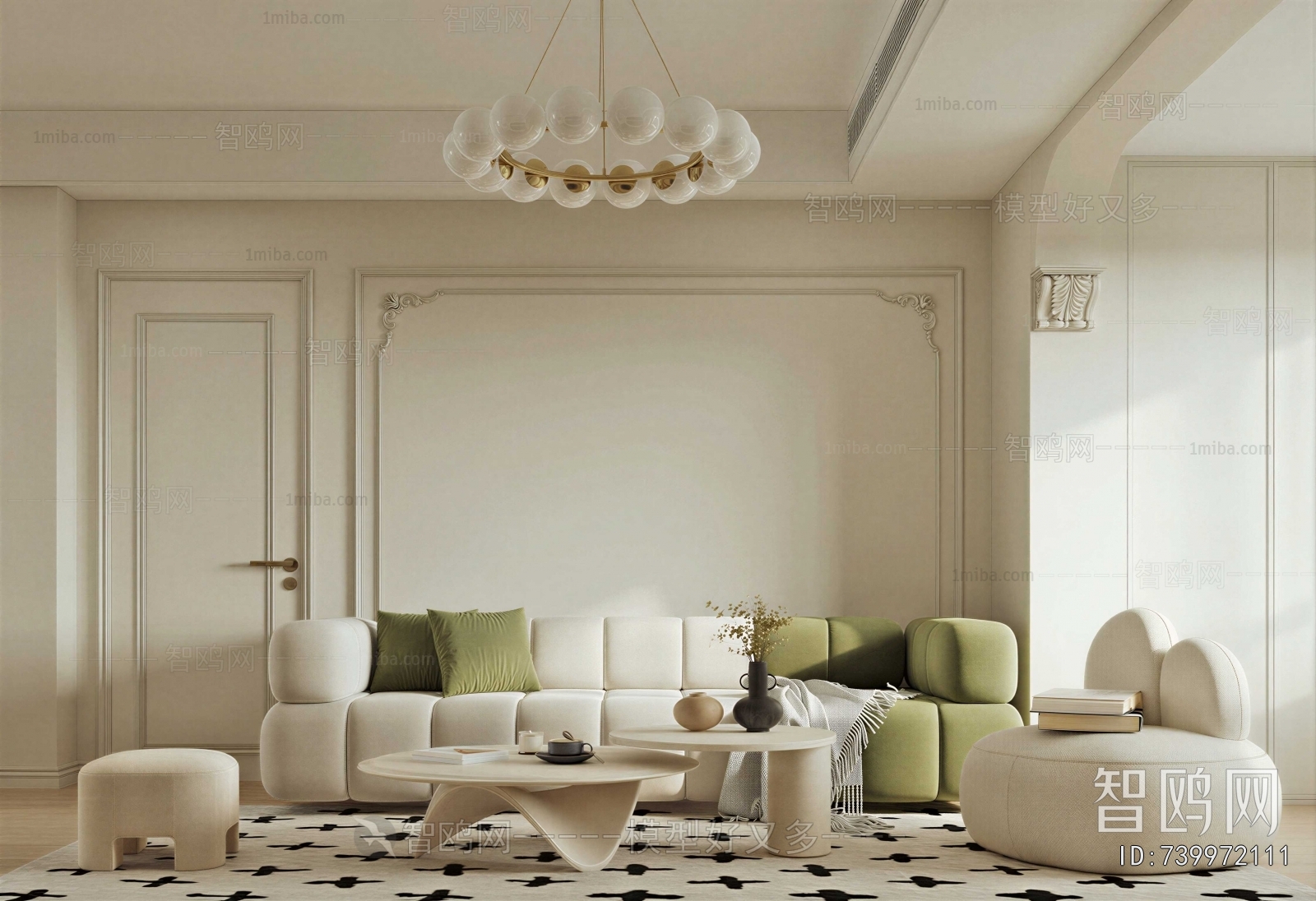 French Style A Living Room