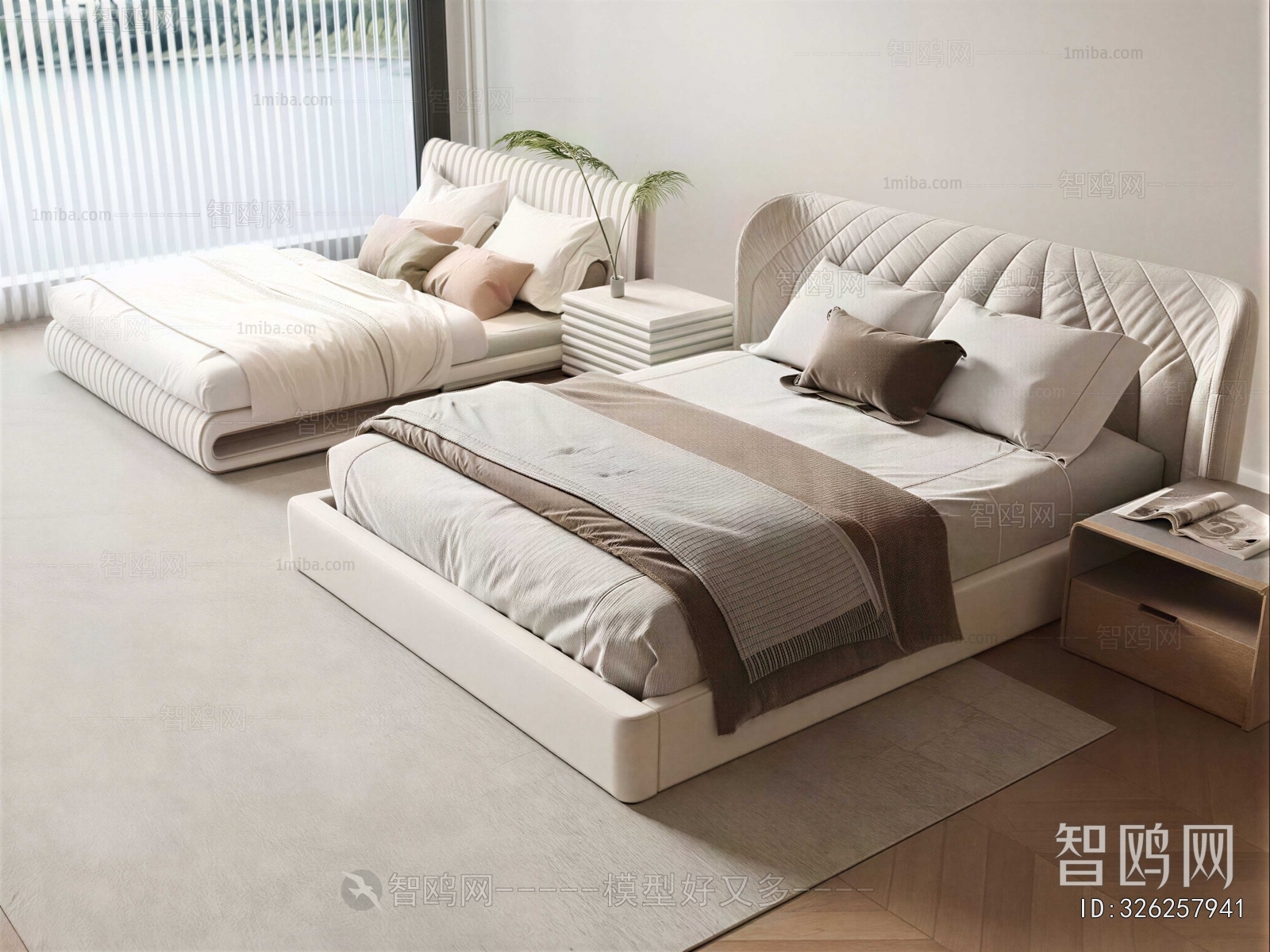 Modern Double Bed