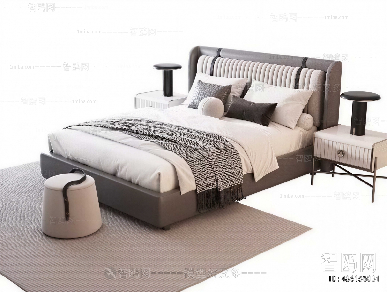Modern Double Bed