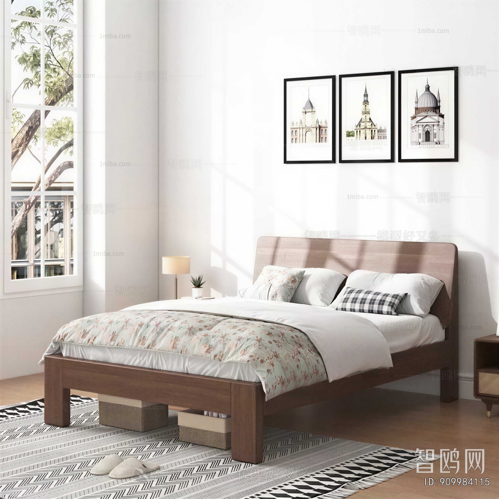 Modern Double Bed