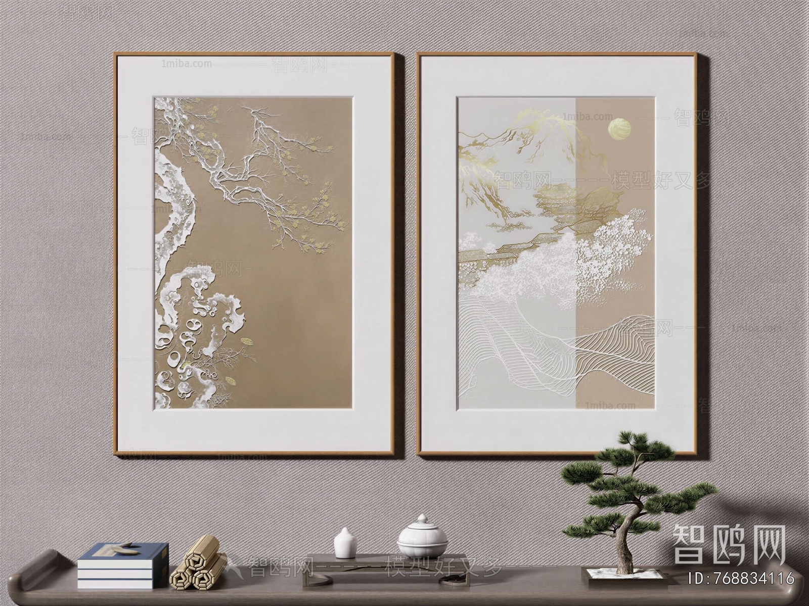 New Chinese Style Painting