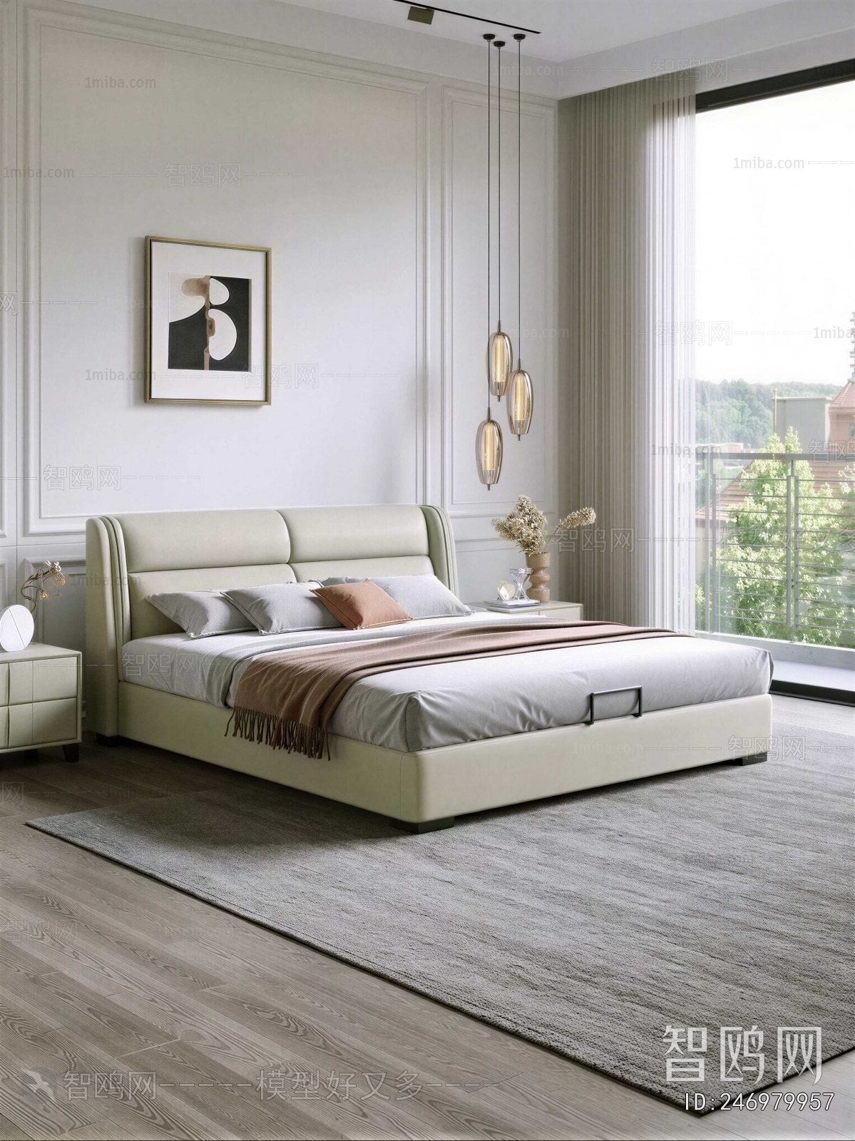 Modern Double Bed