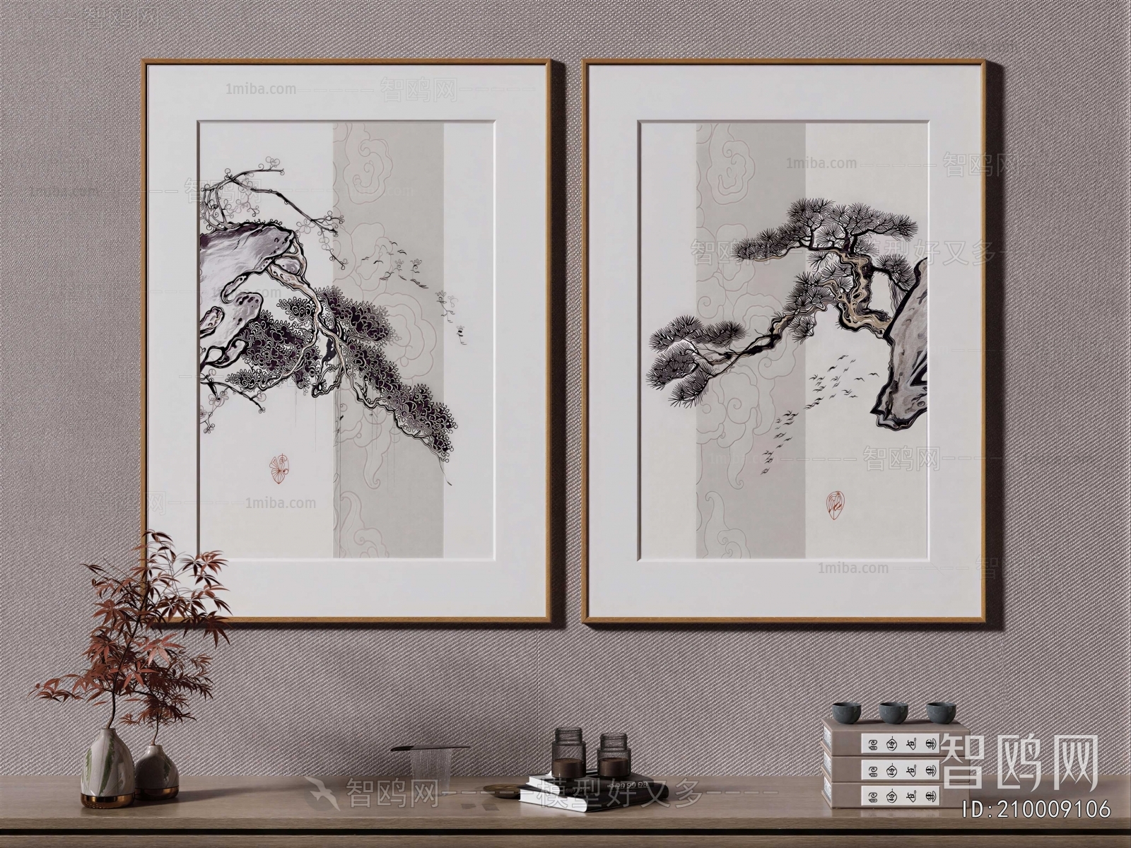 New Chinese Style Painting