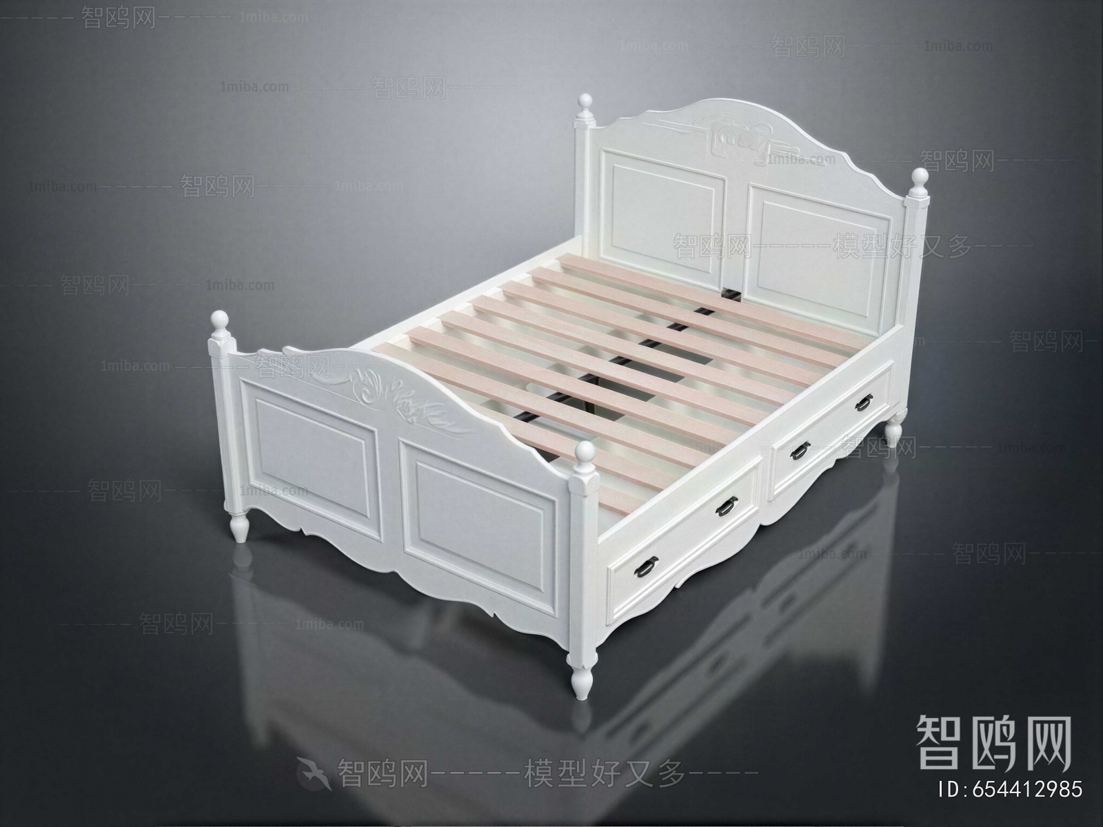 French Style Double Bed