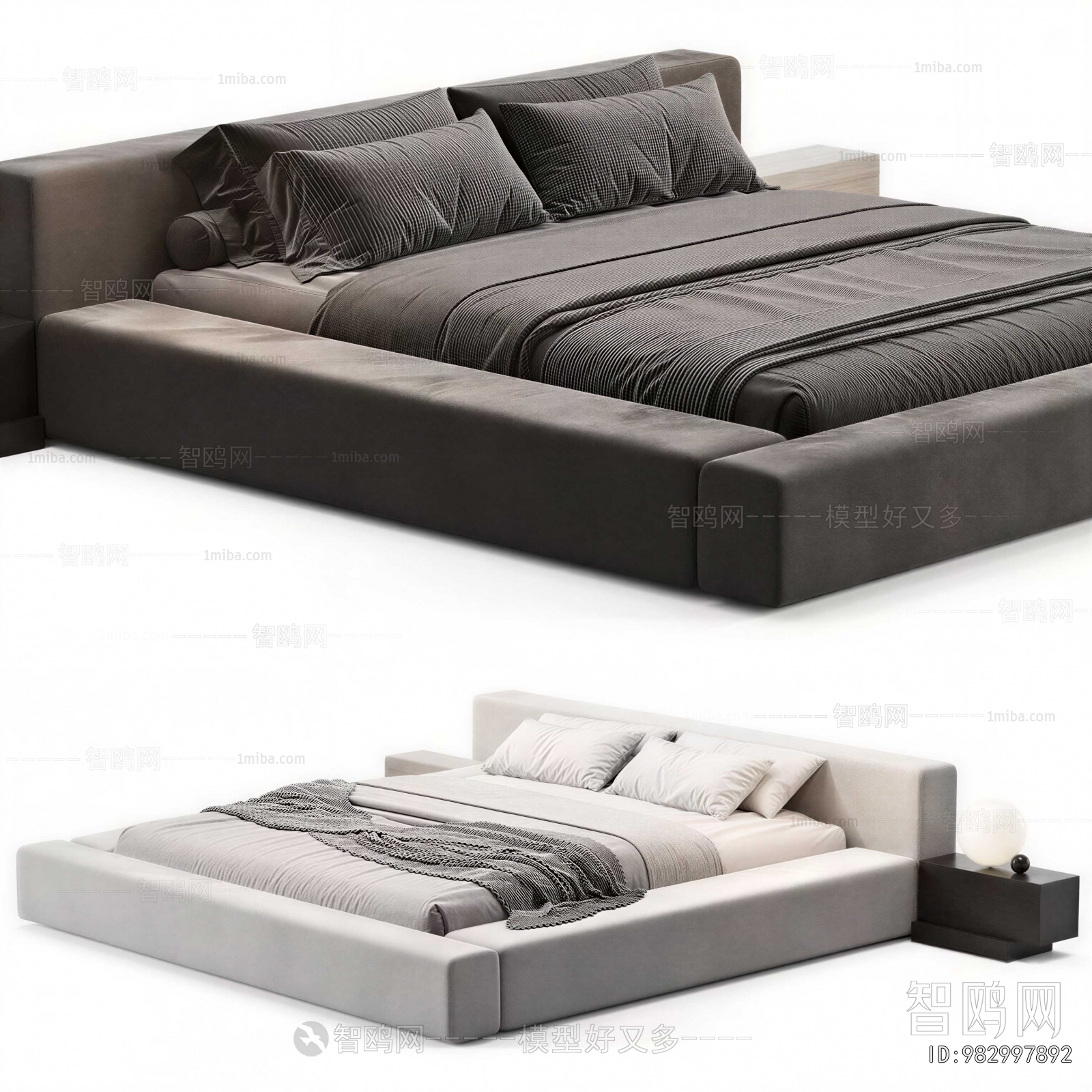 Modern Double Bed