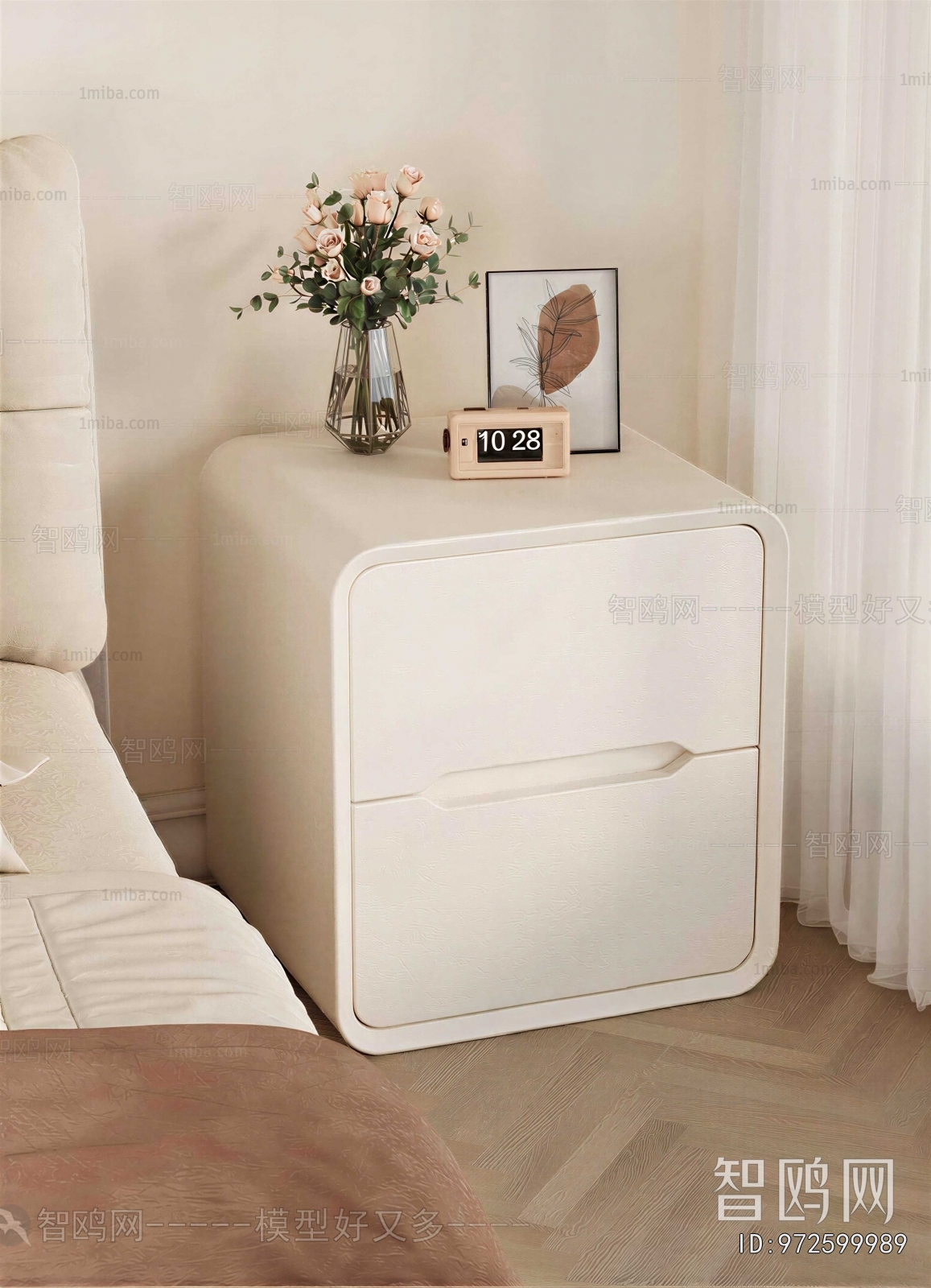 Modern Bedside Cupboard