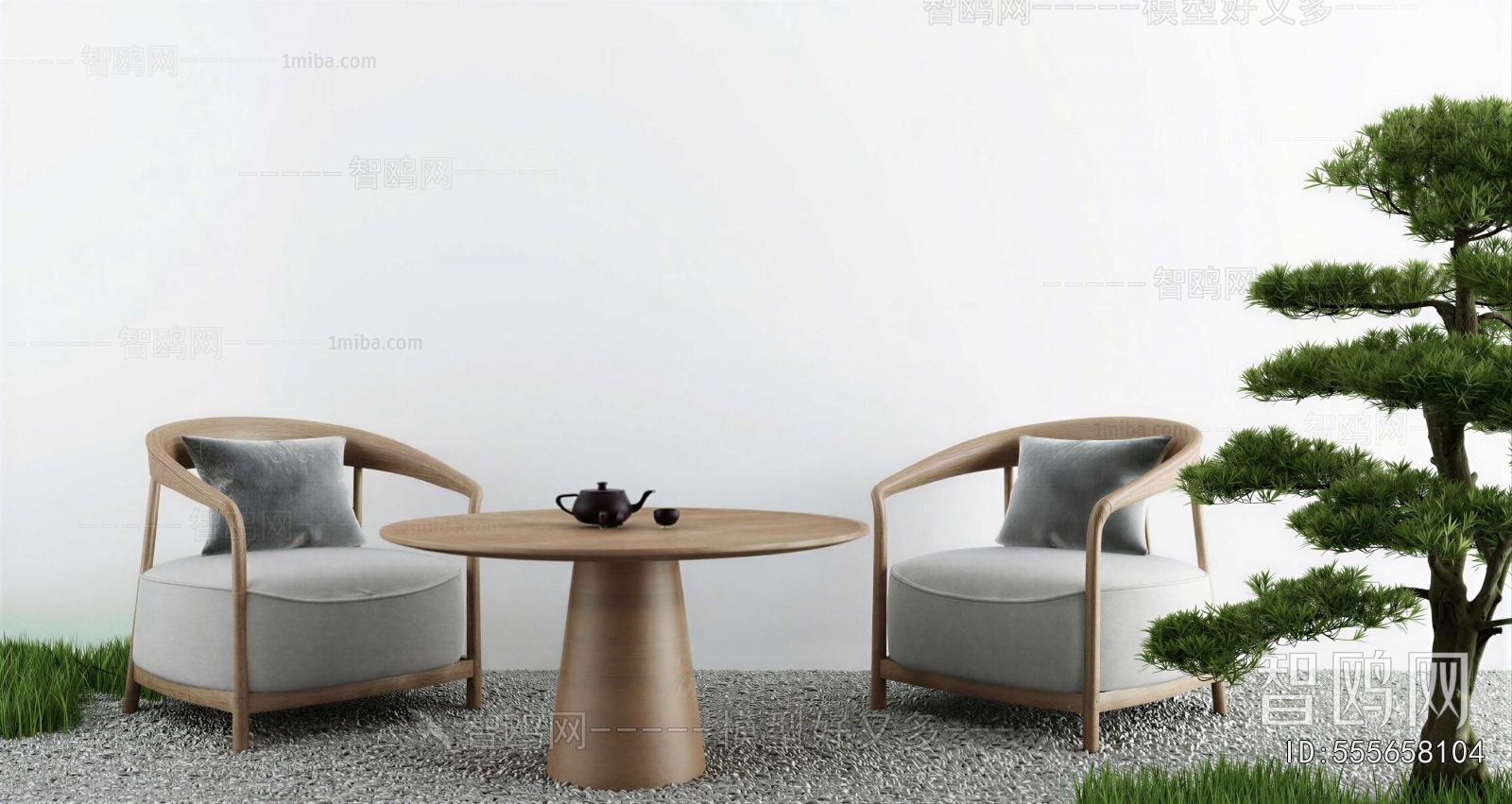 Modern Leisure Table And Chair