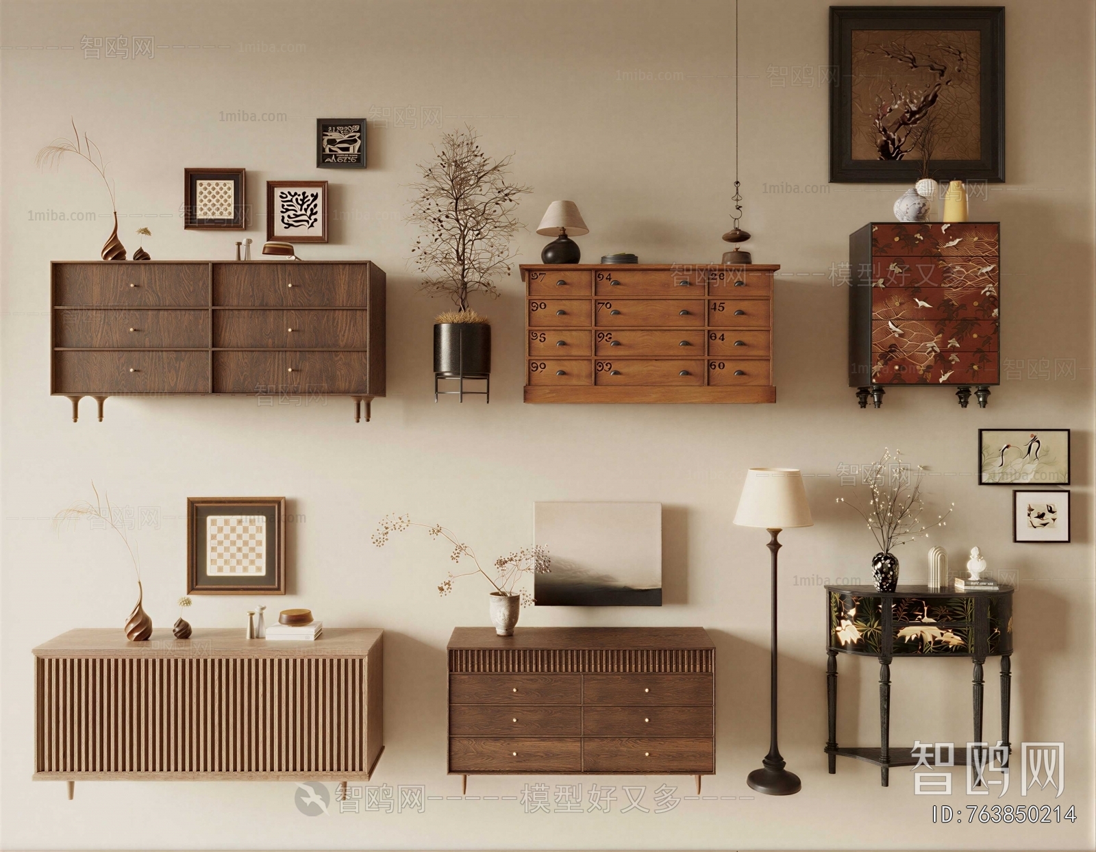 Modern Entrance Cabinet