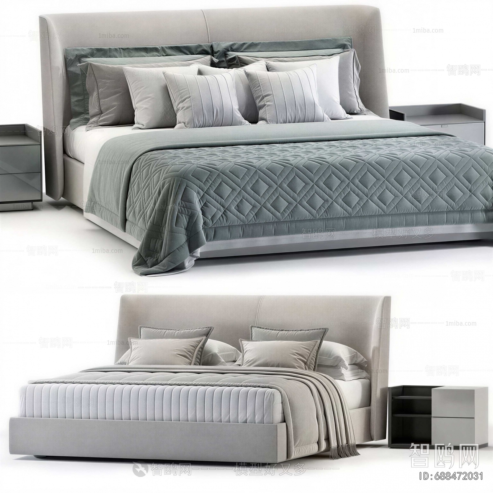 Modern Double Bed