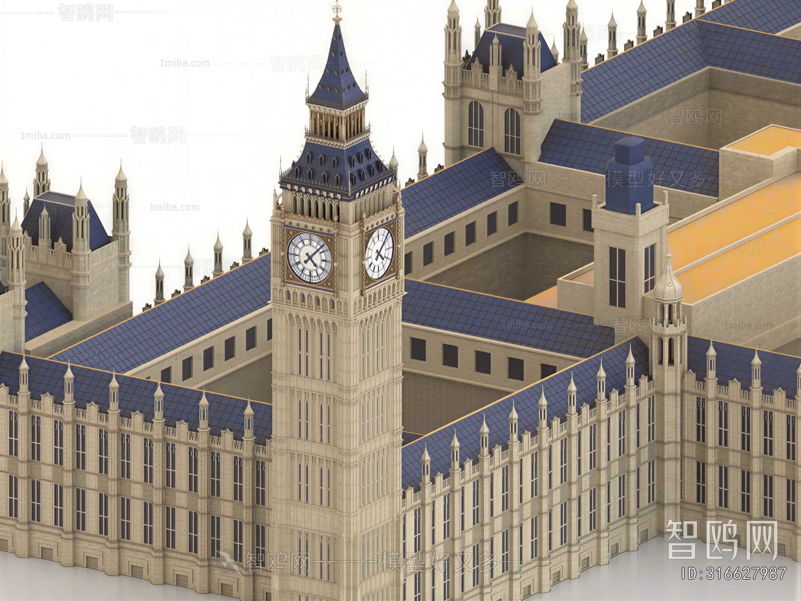 European Style Building Appearance