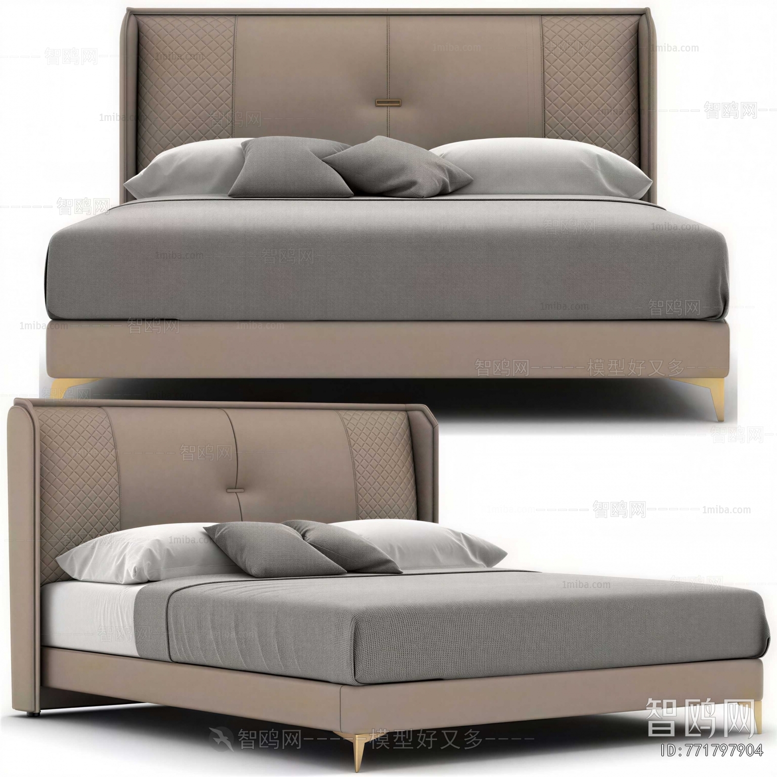 Modern Double Bed