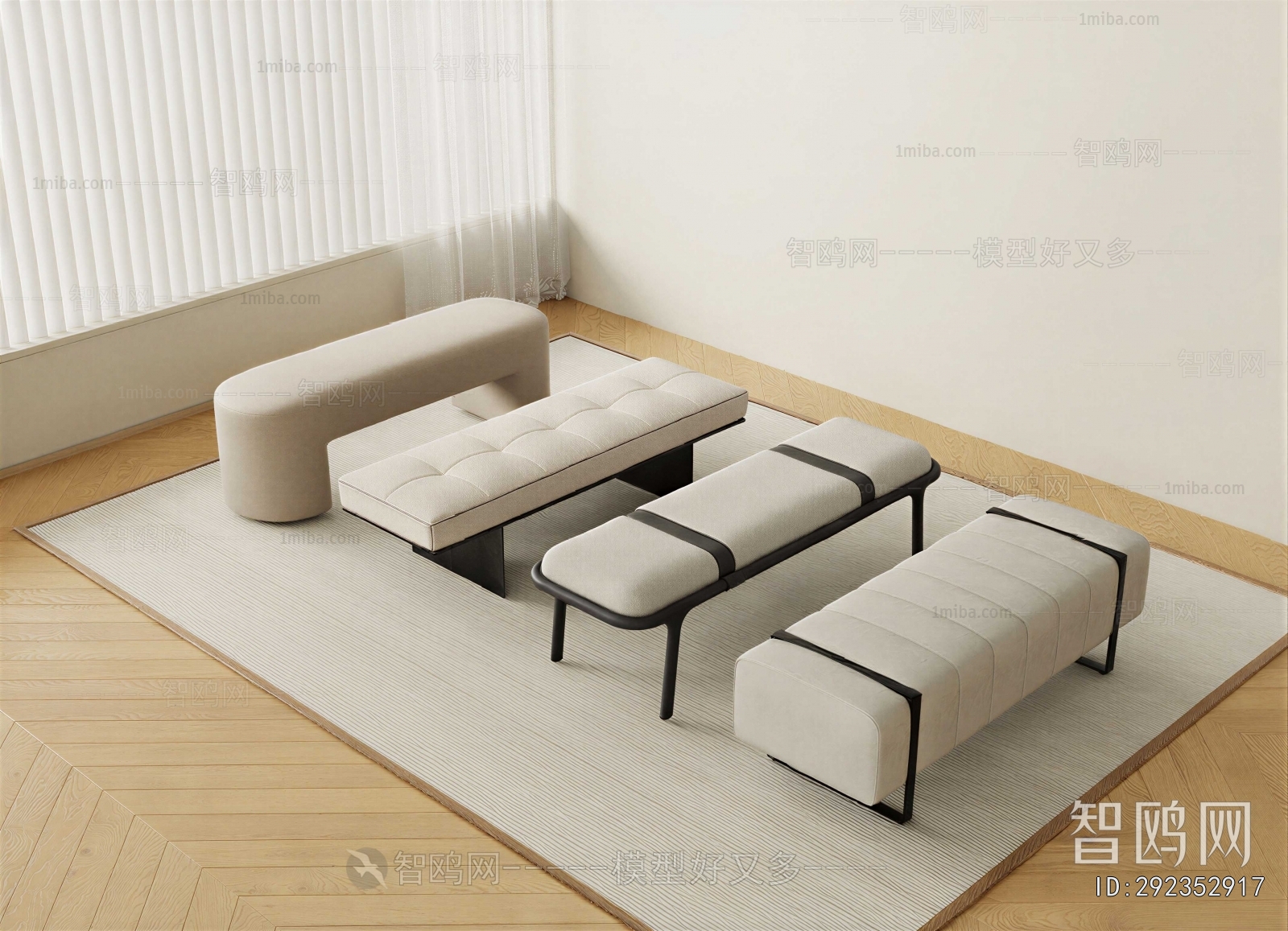 Modern Sofa Stool