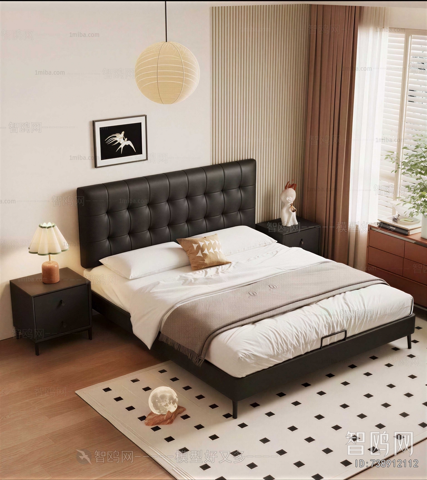 Modern Double Bed