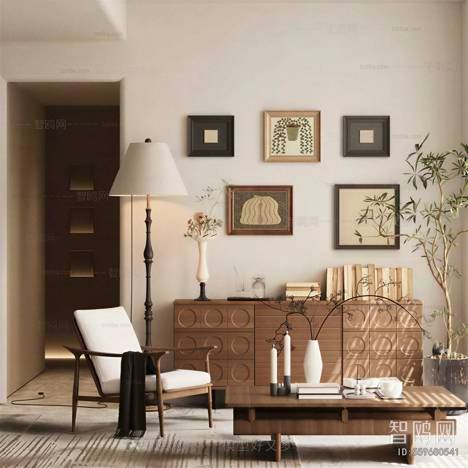 Modern Entrance Cabinet