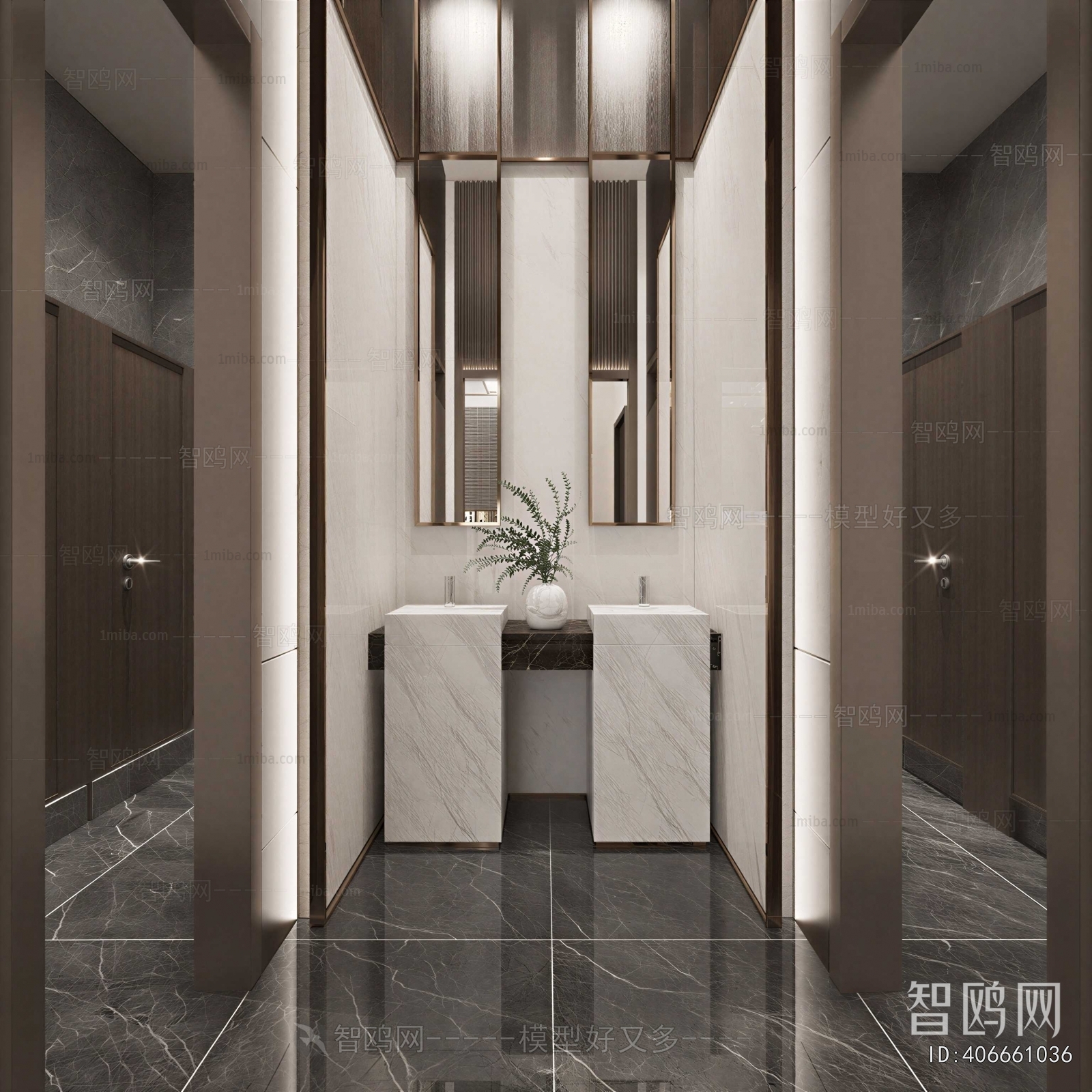 Modern Public Toilet