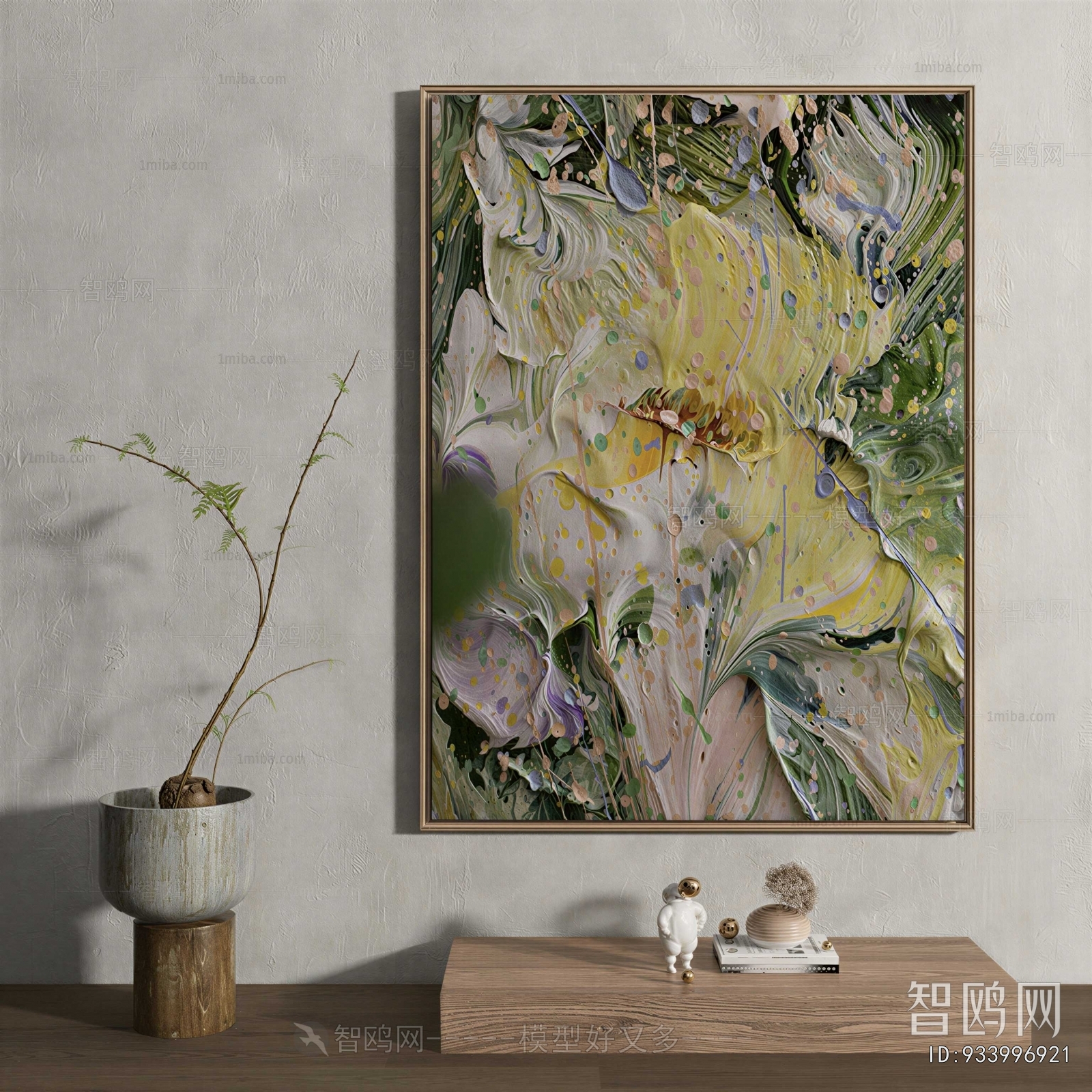 Wabi-sabi Style Painting