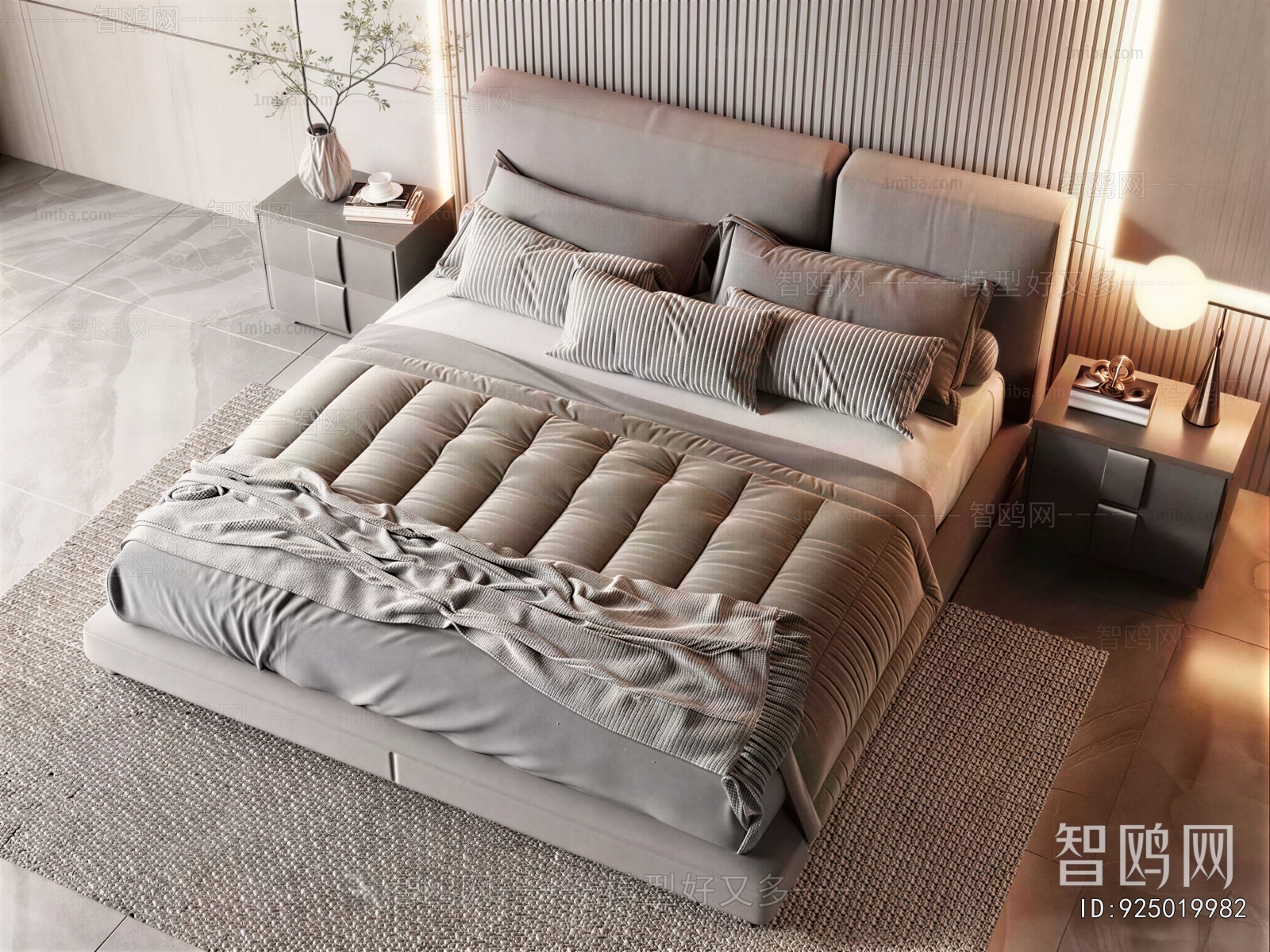Modern Double Bed