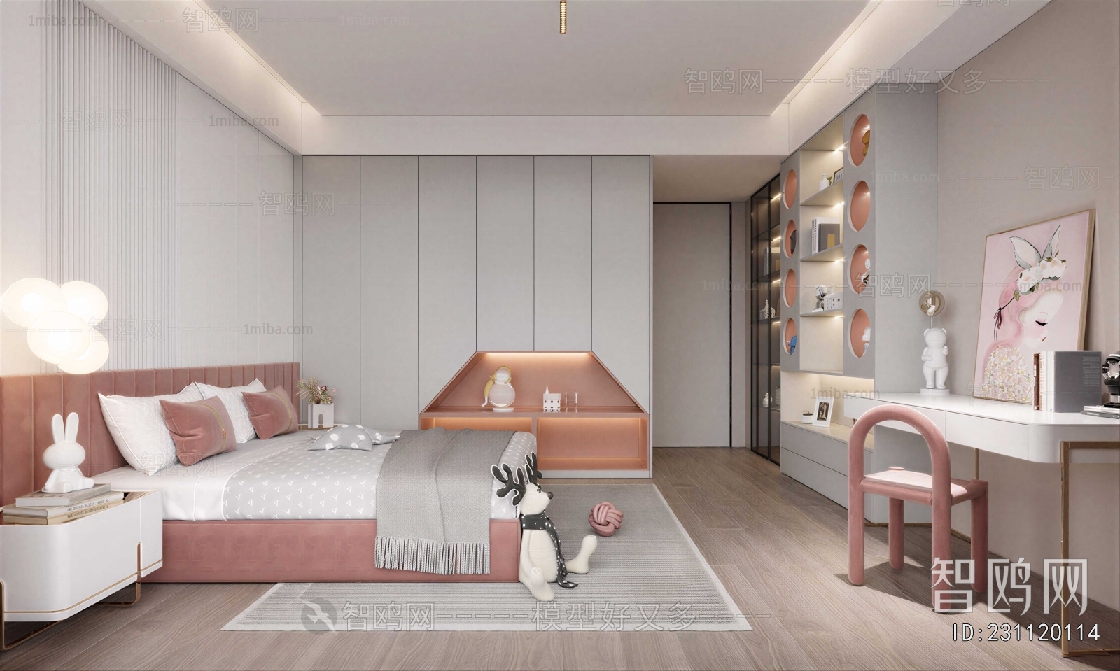 Modern Girl's Room Daughter's Room