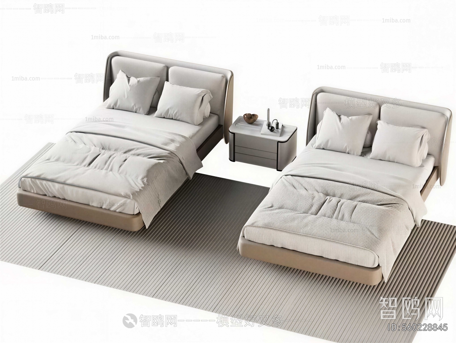 Modern Double Bed