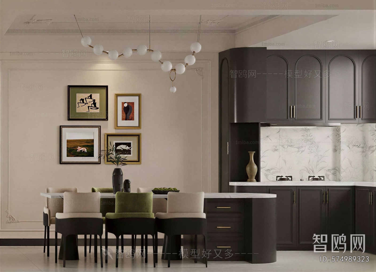 French Style Dining Room