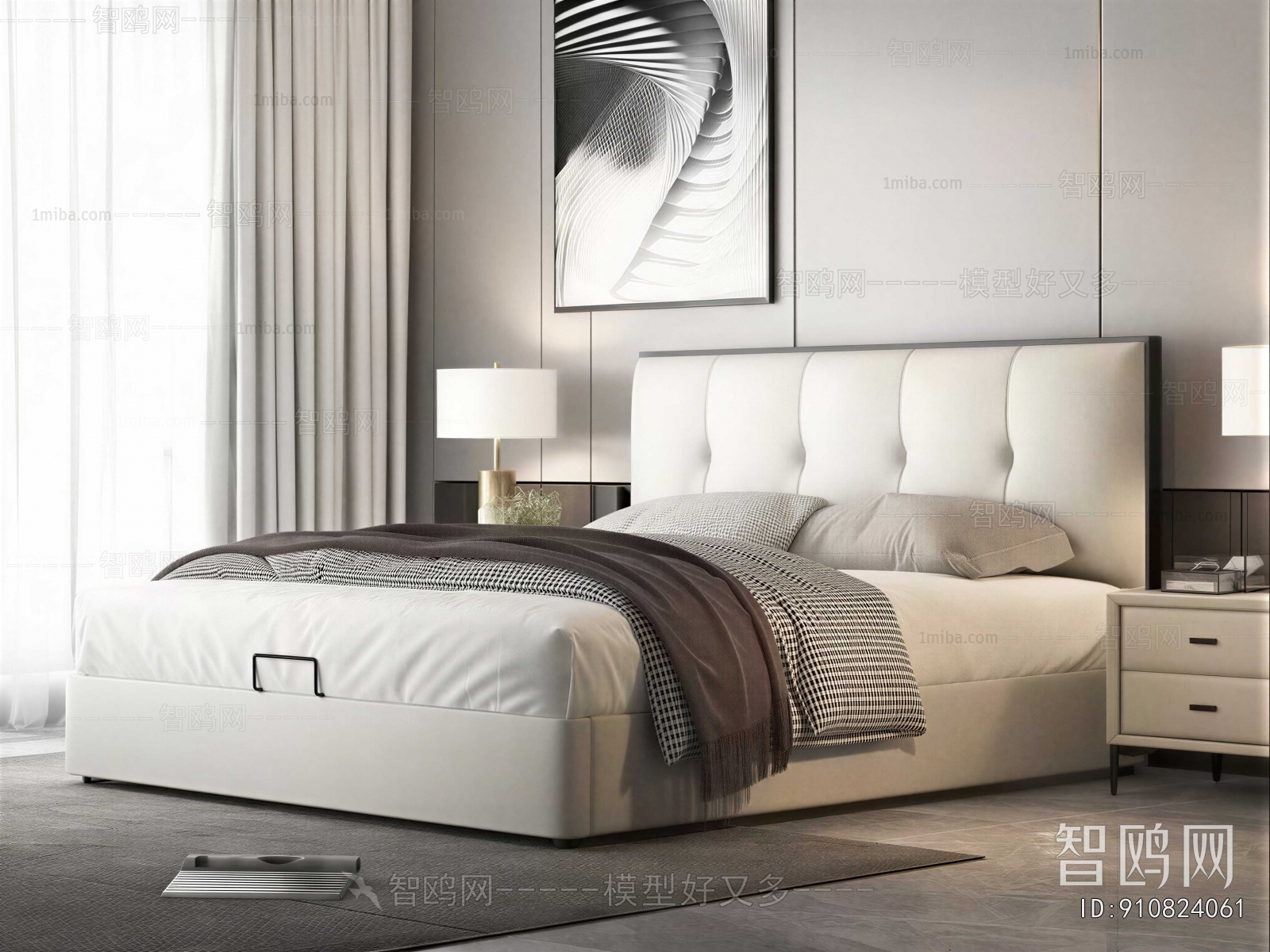 Modern Double Bed